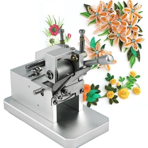 Máquina de filigrana de papel, longitud y ancho de corte ajustables, herramienta para hacer flores de papel para manualidades de borlas, creaciones artísticas