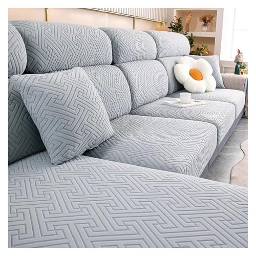 Aksamitne poszewki na poduszki na sofę do salonu, indywidualny ochraniacz siedzenia (styl 1 pasuje do 2-osobowej szer. 65–95 cm dł. 95–135 cm) – stylowe pokrowce na meble