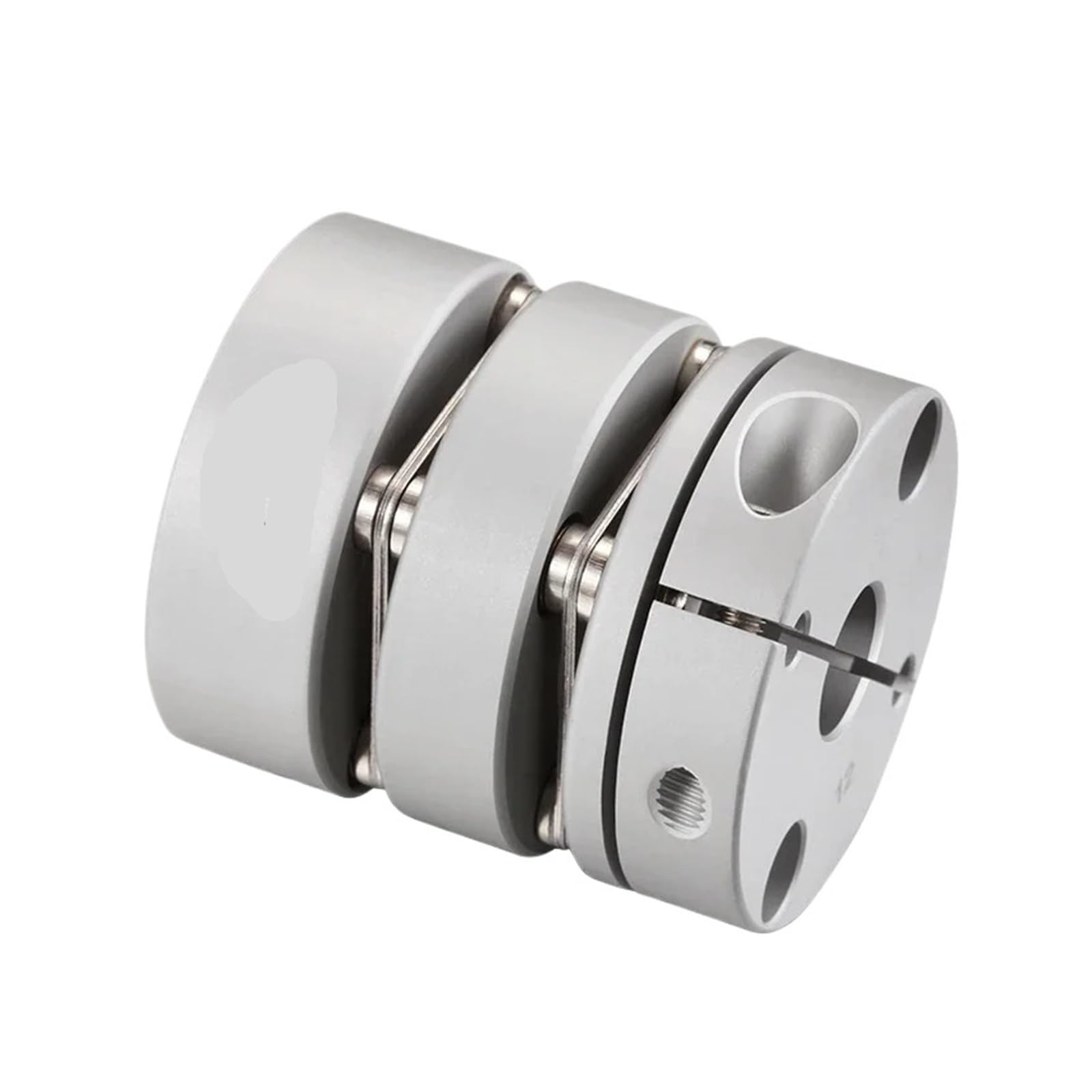 1-teilige Membrankupplung aus Aluminiumlegierung, Doppelmembran-Klemmwellenkupplung der GL-Serie – 1 Stück(GL-26X35)