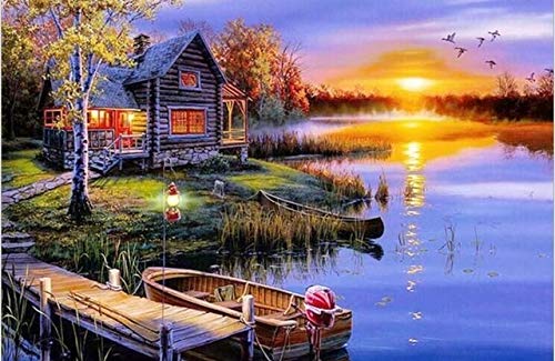 Kit Diamond Painting Van Gogh - 5D Notte Stellata, 30x40cm, Con Diamanti E Attrezzi - Foto 8