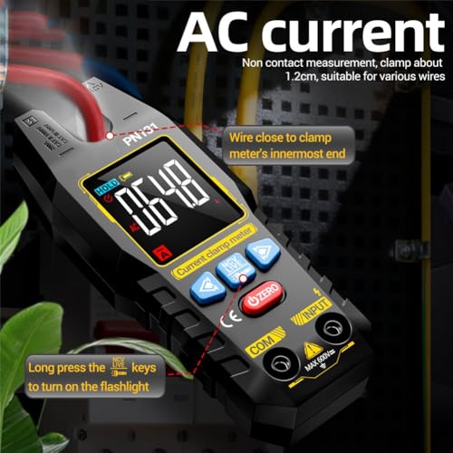 Pince multimètre PN131 True RMS avec alarme NCV de sécurité intégrée