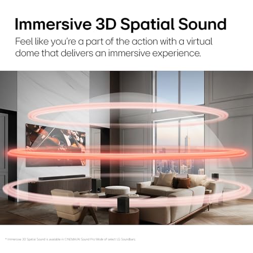 Image of LG S95TR 9.1.5 ch. Soundbar with Wireless Dolby Atmos, Rear Surround Speakers Included, Triple Up-Firing Channels, Wow Orchestra, WOWCAST Built-in (S95TR, 2024)