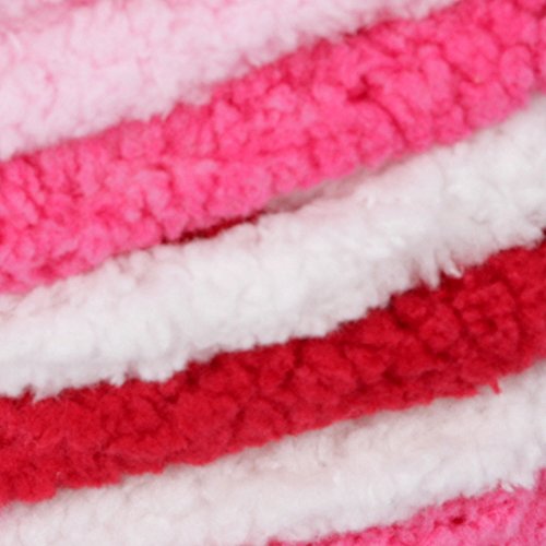 BERNAT" Blanket Brights Big Ball Yarn, Fibre: 100% Polyester, Raspberry Ribbon VARG, 300G - Image 2