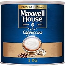 Maxwell House Cappuccino Instant Coffee 1kg Tin (1000 Grams)