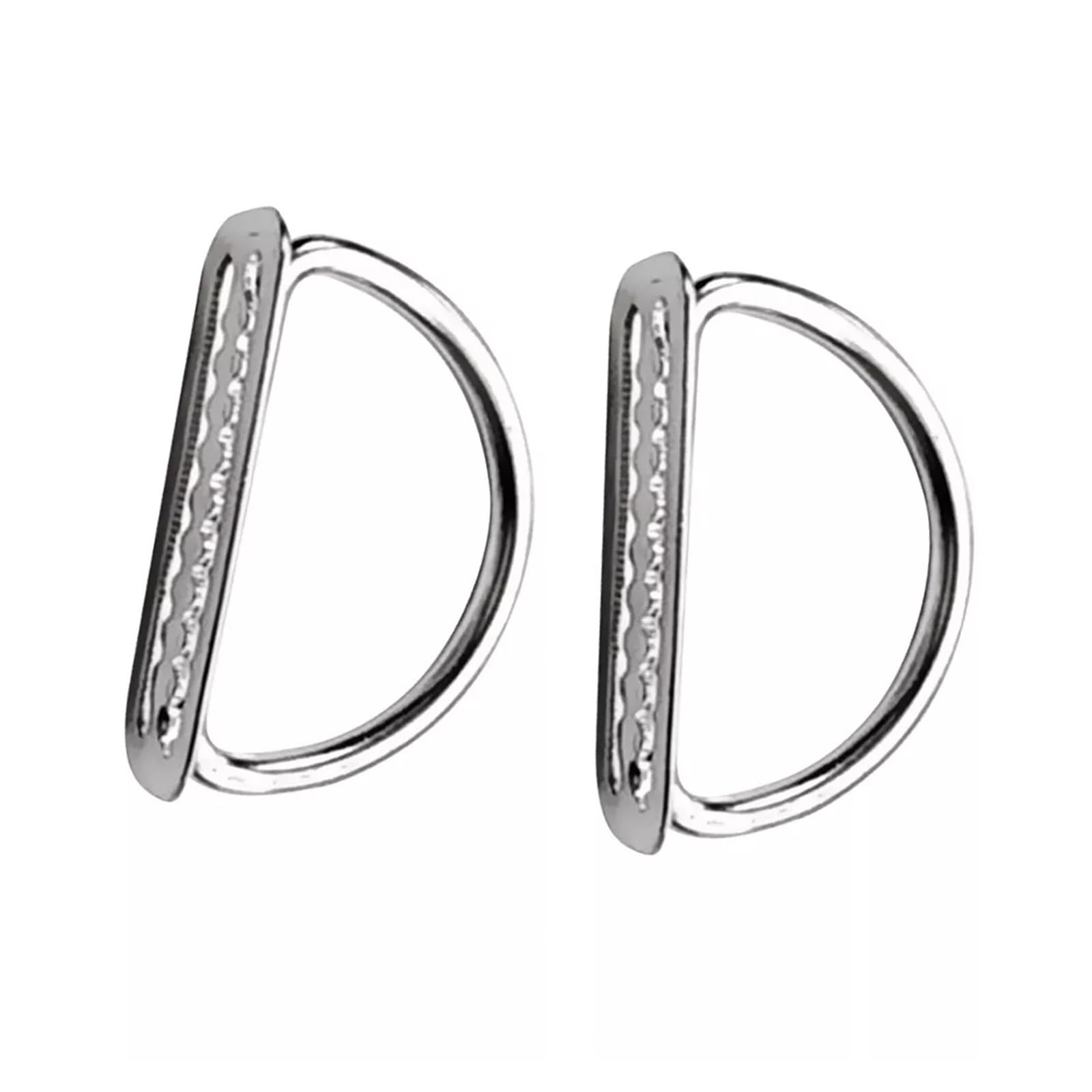 Laikoutd 2Pcs Diving Weight Belt Slide Keeper Serrated Scubas Diving Weight Belt Retainer Stoppers Diving D Rings Belt Buckles