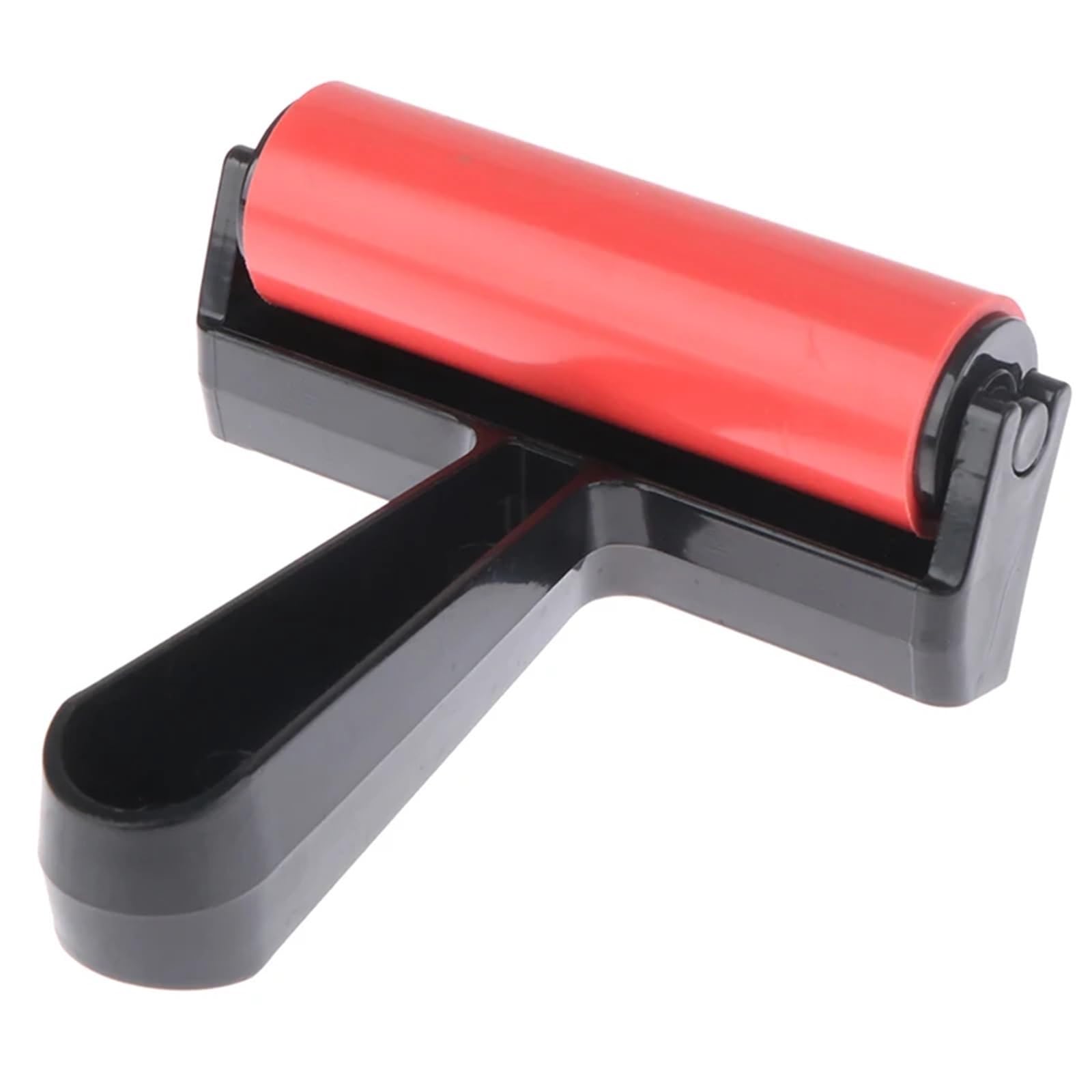Rubber Roller 10cm Printmaking Rubber Roller Soft Brayer Craft Projects Ink and Stamping Tools Print Rollers Construction Hand Tool