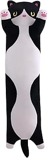 Sponsored You’re seeing this ad based on the product’s relevance to your search query.Learn more about this advertisement Snowolf Soft Cat Plush Pillow, Long Throw Sleeping Pillow, Cotton Kitten, Cuddly Stuffed Cute Plush Doll, Stuffed Toy Gift, Black 70 cm