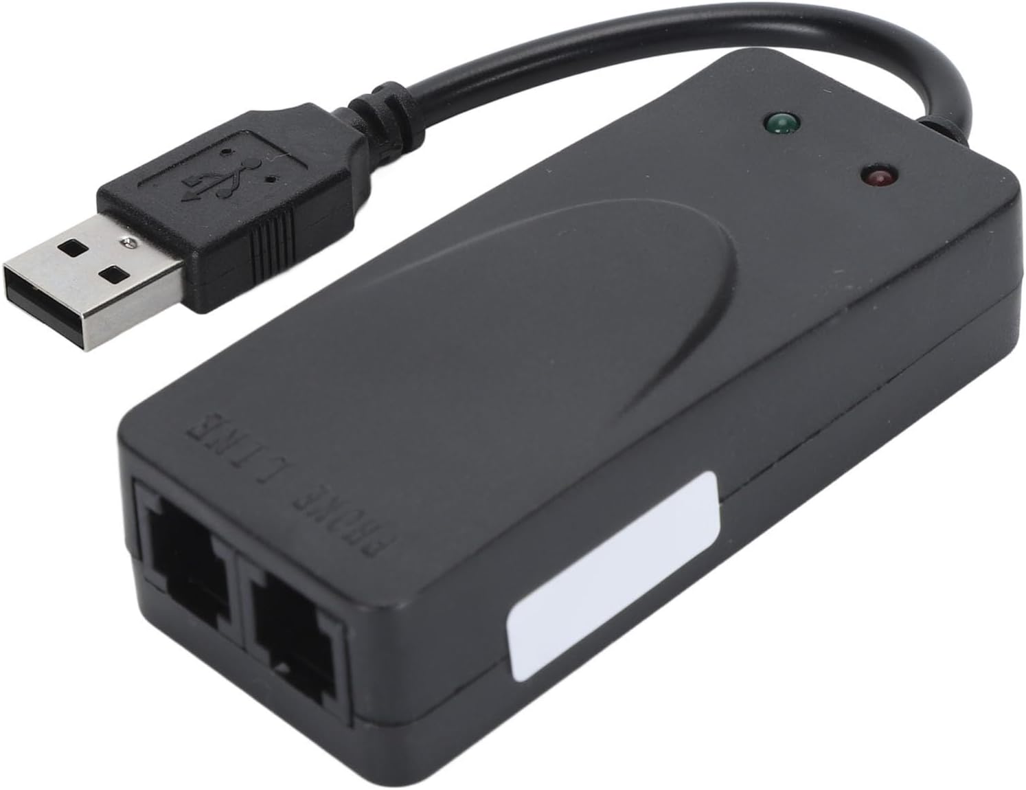 RJ11 Port USB 56K External Data Modem, Caller ID Support, Anti Thunder, Computer Laptop Fax Modem for,