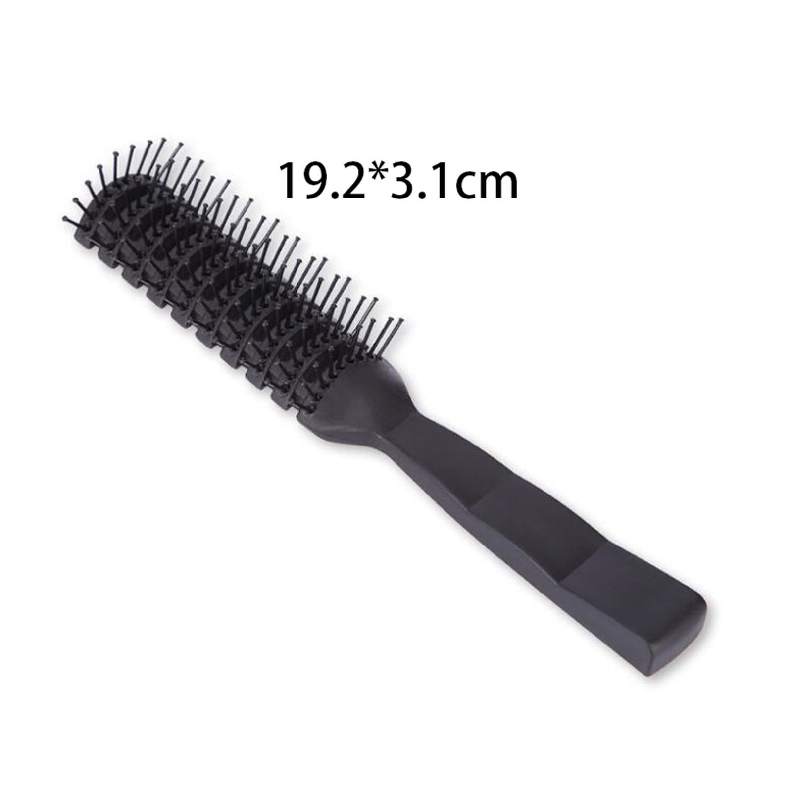 DieffematicSZ Grzebień 1pc Men Hair Brush Hairdressing BarberHeat Comb Hair Wig Styling Tool Comb Brush Massage Tools