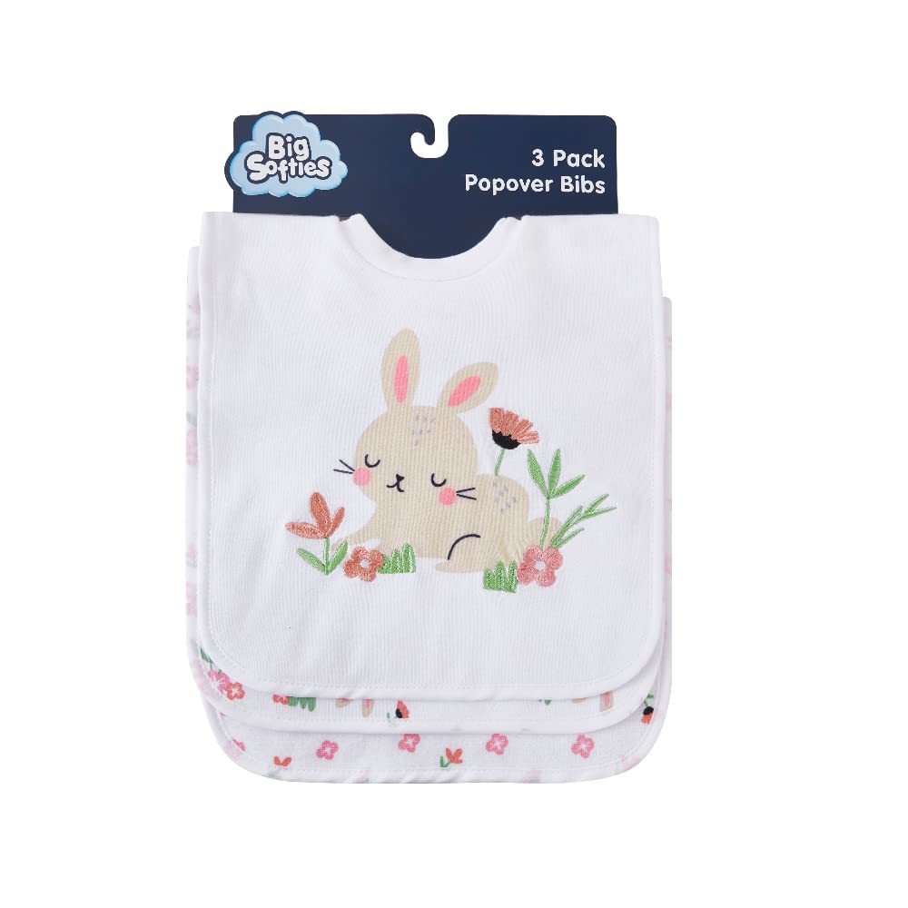 Big Softies 3 Pack Applique & Printed Bibs-picture-16