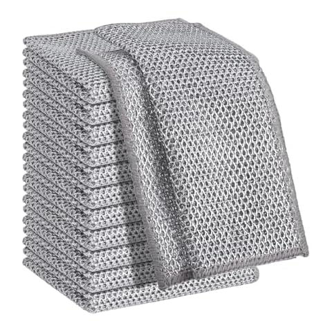 Invalidism 15PCS Double Sided Cleaning Rags Cover