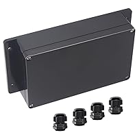 Vista 33 de Caja de conexiones IP65 impermeable de plástico ABS para proyectos eléctricos, cajas de conexiones de alimentación, caja de derivación con oreja