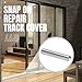 G.A.S Hardware Snap On Repair Track Cover 1/4