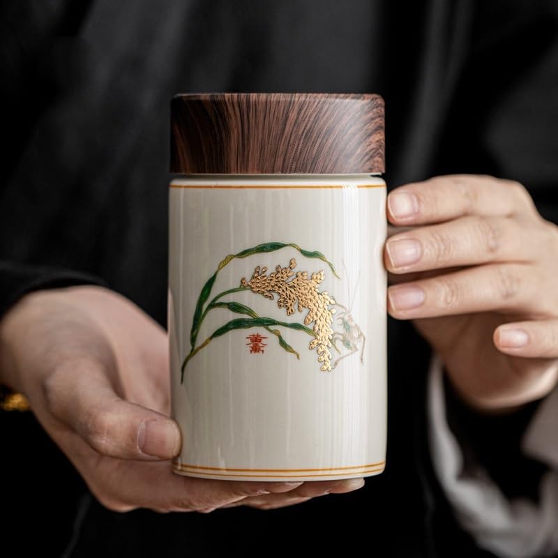 Słoik na cukier ceramiczne herbaciane herbaciane puszki do przechowywania czarnej herbaty i zielonej herbaty Mini kung fu herbata puszki małe akcesoria do zestawów do herbaty kreatywne puszki kuchenne