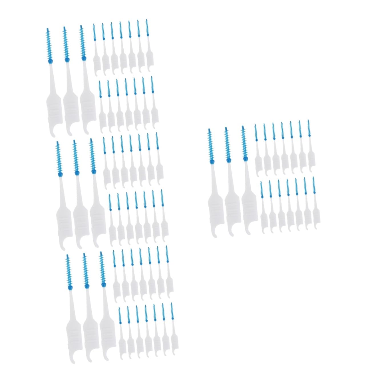 FRCOLOR 800piezas Cepillos Interdentales De Para Limpieza Bucal Herramientas De Higiene Para Espacios Entre Dientes Para Uso Familiar Viaje