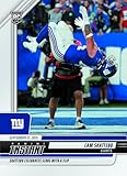 2025 Panini Instant Cam Skattebo #98 Skattebo Celebrates Score With a Flip New York Giants Rookie RC Football Card