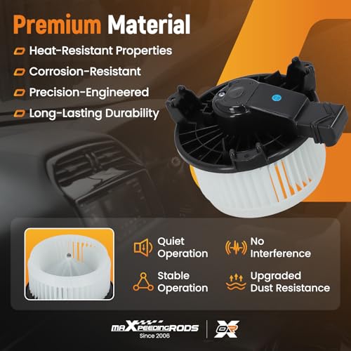 Image of maXpeedingrods HVAC Heater Blower Motor Fan 700230 Fits for Pontiac Vibe 2009-2010, for Scion tC 2011-2016 xB 2008-2015, for Toyota Corolla 2009-2010 Matrix 2009-2013 RAV4 2006-2012# 87103-02200