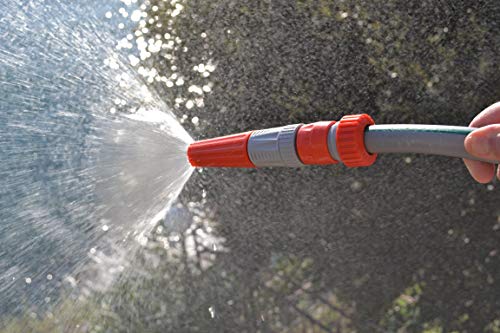 Siroflex 4545/S Bewässerungspistole 1 Made in Italy | Bewässerungspistole mit Anschluss | Wasserpistole für Schlauch kompatibel mit allen Schnellkupplungen | Anschlüsse für Gartenschläuche