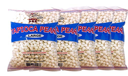 Tapioca Pearl White (Bot Bang) Large - 14oz (5 Packs)