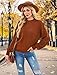 XIEERDUO Halloween Sweater for Women Tops Dressy Casual Fall Sweaters Long Sleeve Shirts Early Fall Fashion 2025 Caramel L