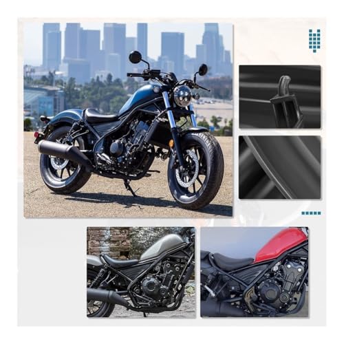 Panneau latéral carénage moteur gauche Rebel CMX500 2017-2024 - 4