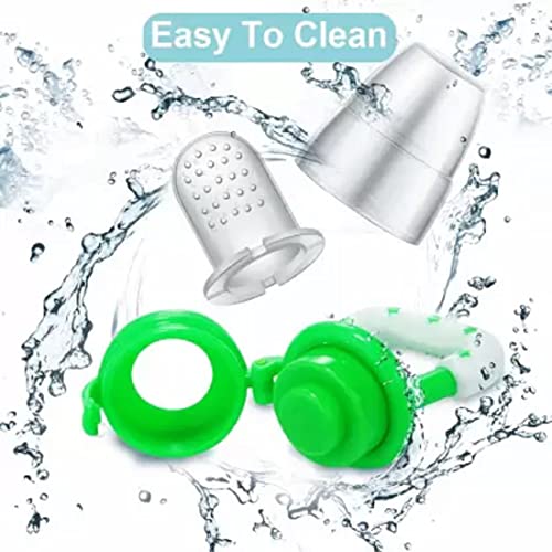 Image of Baby Teether for Teeth Bebe Pacifier Fresh Food Feeder| BPA Free Silicone Soother Baby Nipple for Kids (Multicolor) (Pack of 1)