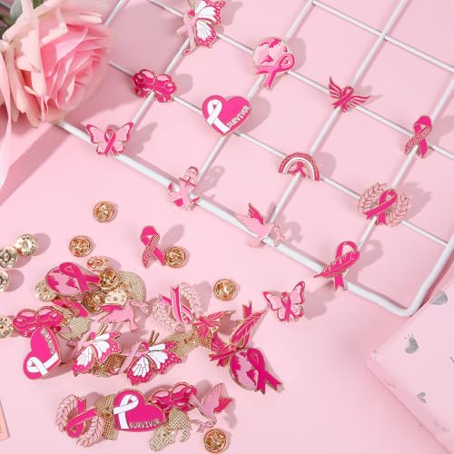 Image of JUNEBRUSHS 36pcs Enamel Pins Bulk for Party Favors Women Girls Clothes Decor Accessories