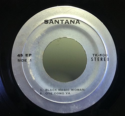 Album Art for Santana Black Magic Woman 45 rpm single by Santana