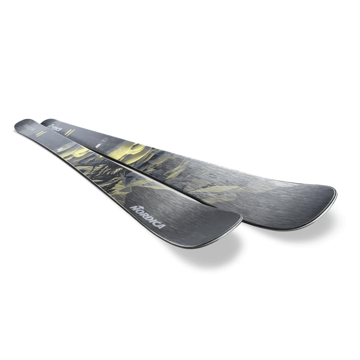 Nordica Enforcer 89 Skis, Black / Blue / Lime, 185cm