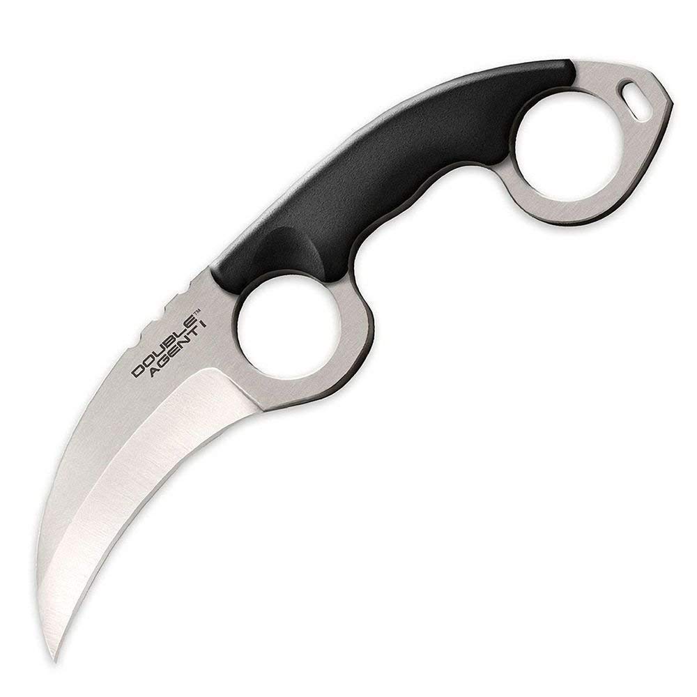 Amazon.com : Cold Steel 9000623 Double Agent I Fixed Plain Edge
