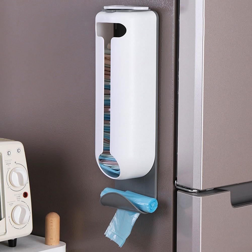 Porta Buste Plastica Sportine Di Plastica VARIERA dispenser per sacchetti, bianc Porta Buste Plastica Sportine Di Plastica VARIERA dispenser per sacchetti, bianc