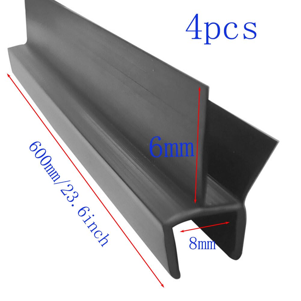 4 Pack Shower Screen Seal Strip - Image 2