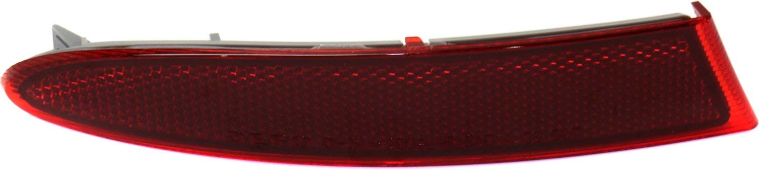 Garage-Pro Bumper Reflector SET Compatible with 2011-2017 BMW X3 CAPA Rear, Driver and Passenger Side