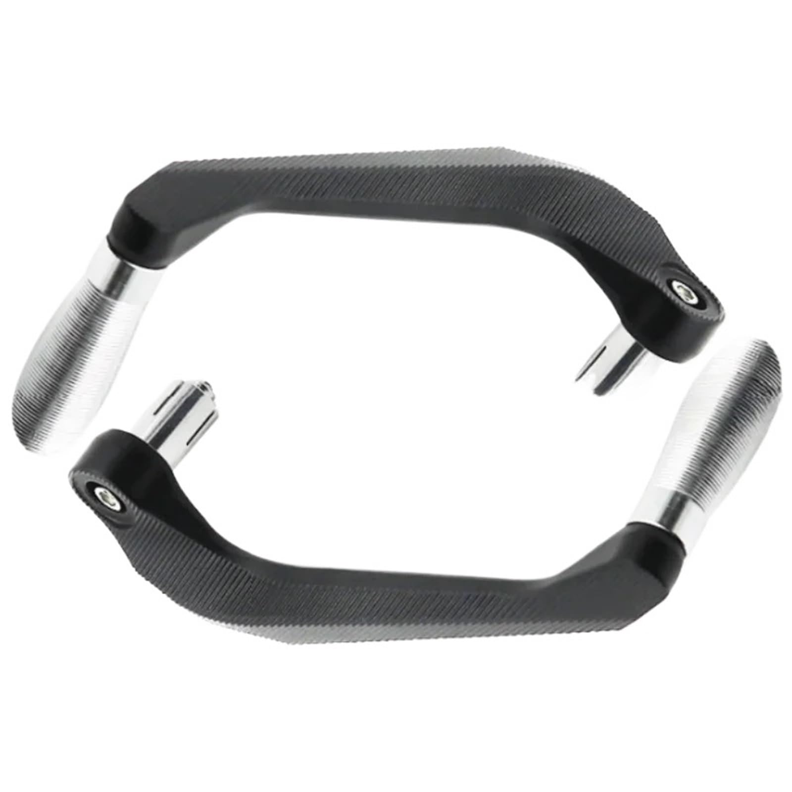 AGSBCRTI Motorcycle Brake Protector Motorcycle CNC Aluminum Handlebar Brake Clutch Lever Handguard Shield and Protector Gear Modification Accessories Motorcycle Handlebar Protector(Titanium Color)
