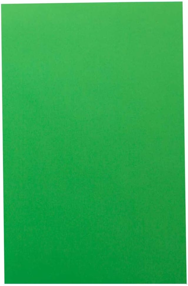 JAM PAPER Bright Coloured Tabloid Paper - 279.4 x 431.8 mm - 90gsm - Green Recycled - 100 Sheets/Pack