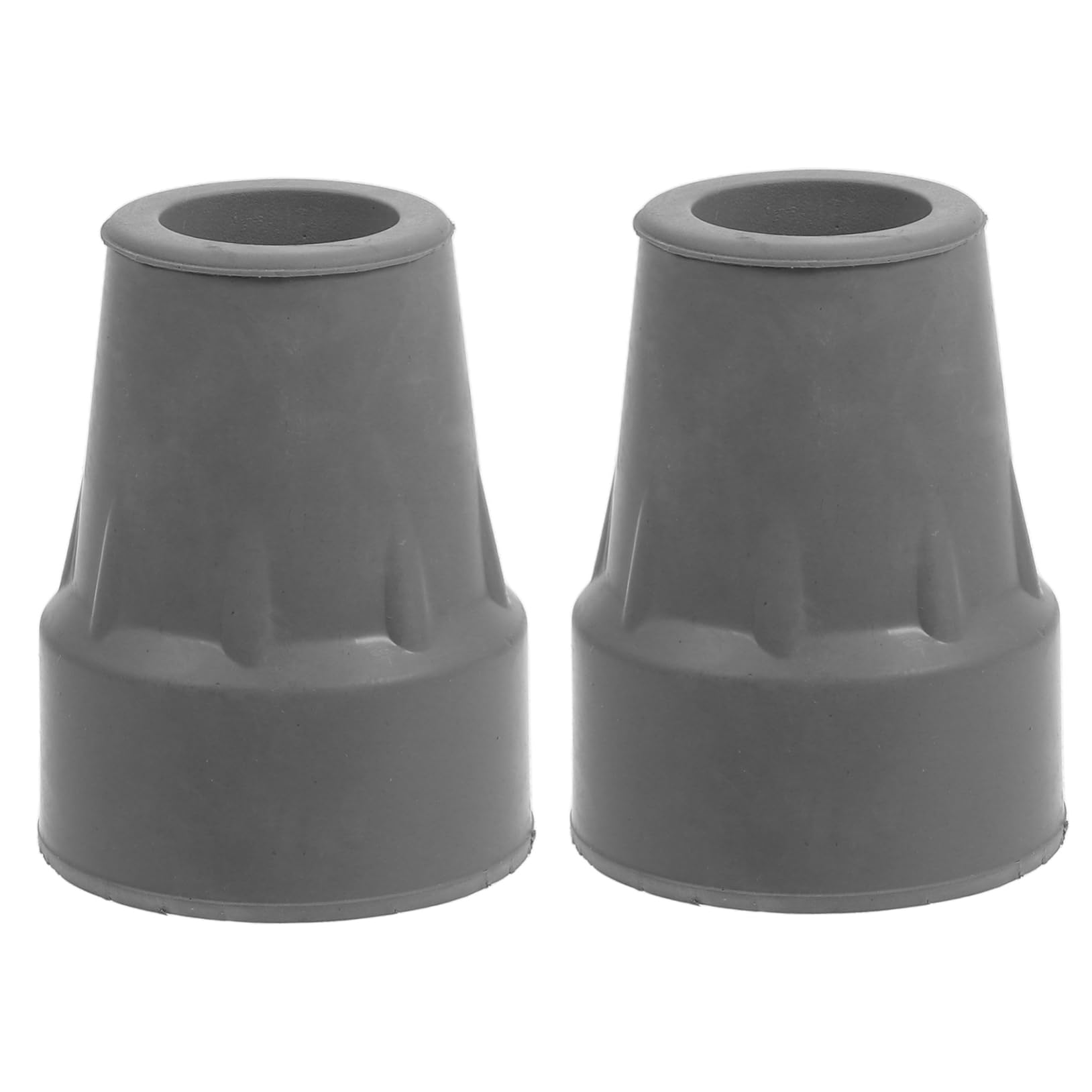 LIFKICH Crutch Foot Cover Set 2 Pieces Self-Standing Cane Tips Non-Slip Walker End Caps Heavy-Duty Crutch Caps for Safety and Stability