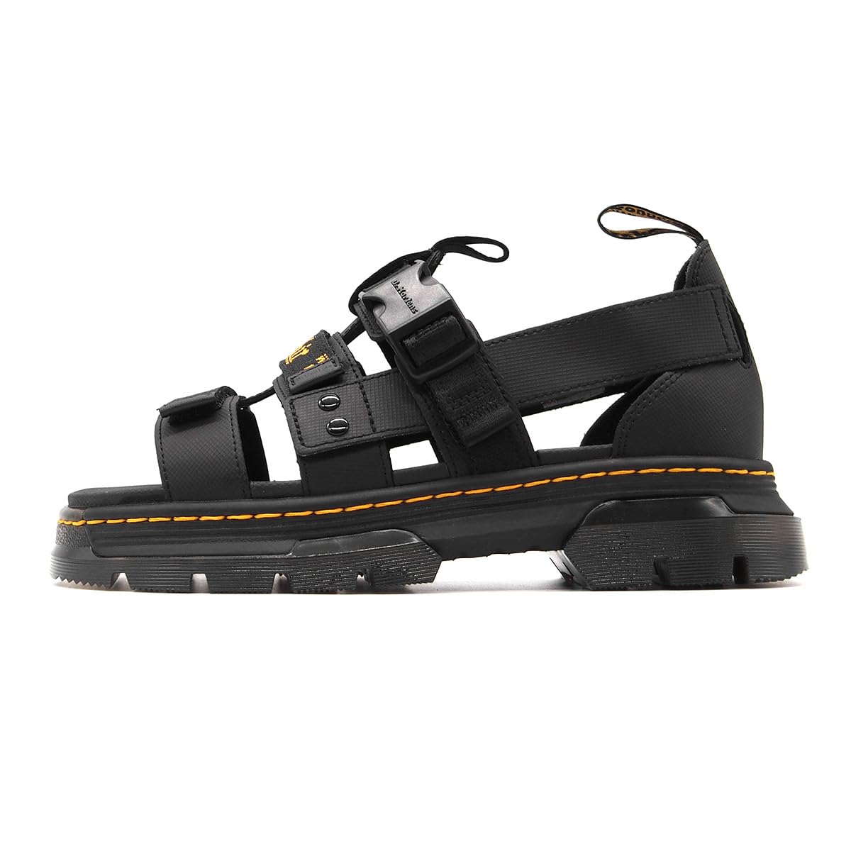 Amazon | [ドクターマーチン] PEARSON SANDAL BLACK 31574001 ぺアソン