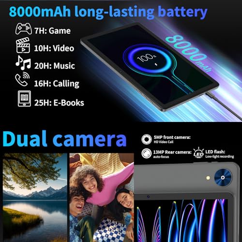 YLEEBG P60 Android 15 Tablet の商品画像 4