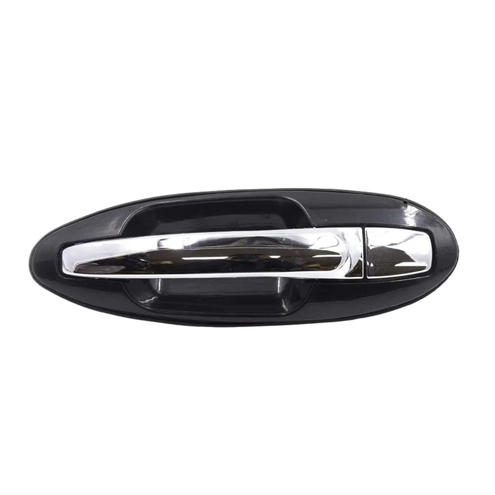 PaCsci Car Outer Door Handle for Kia for Optima Magentis 2000-2006 for Hyundai for Sonata 2001-2004 Outside Door Handle Replacement Black Exterior(Chrome Rear Left)