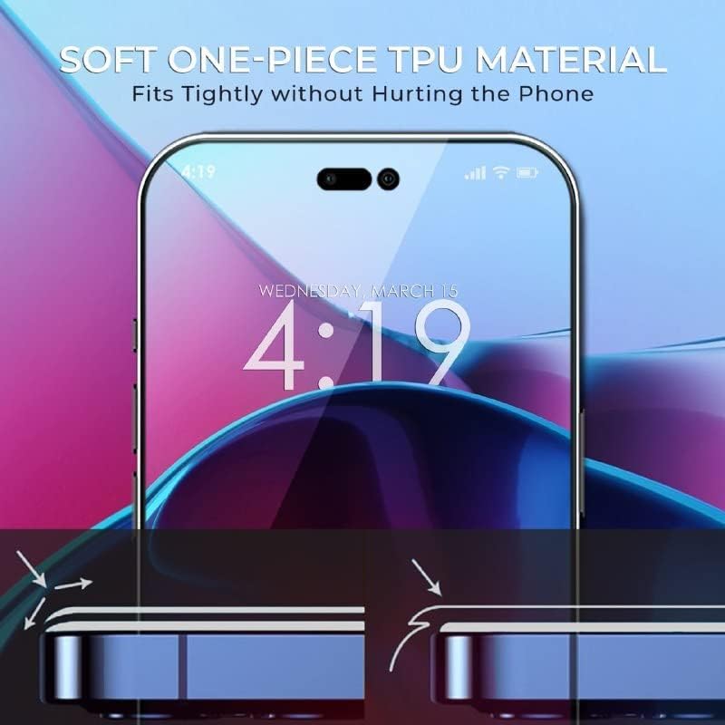 Image of STP FEEL EZEE Premium Tempered Glass Guard For iPhone 17 Pro (6.3 Inch, Pack of 1) Screen Protector Guard with Easy Applicator