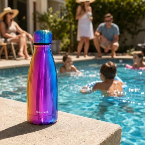 Image of CHILLOUT LIFE 12oz Kids Insulated Stainless Steel Water Bottles, Leak Proof