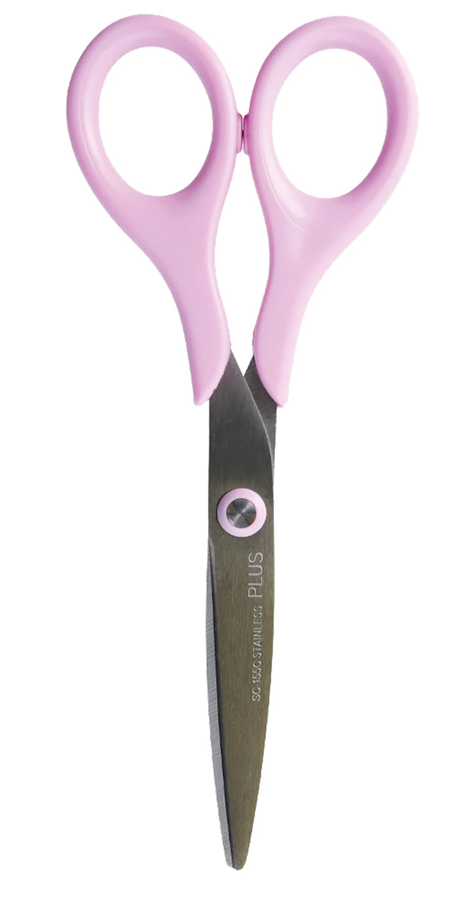 PLUS Juniorschere SC-155C-DP, Präzisionsspitze für filigrane Anwendungen, rostfreier Edelstahl für hohe Langlebigkeit, Display-Inhalt 24 Stück, blau/rosa/grün