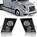 TINWID1919 LED Fog Light Lamp Replacement for 2003-2017 Volvo VNL/VN Trucks Set LH&RH Passenger&Driver
