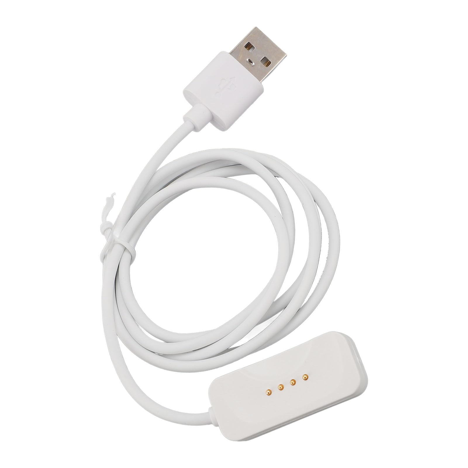 Kabel ładowarki USB do X///Zegarka do Smartwatcha, Wymienna ładowarka Kablowa USB, ładowanie Magnetyczne, 3,3 Stopy (WHITE)
