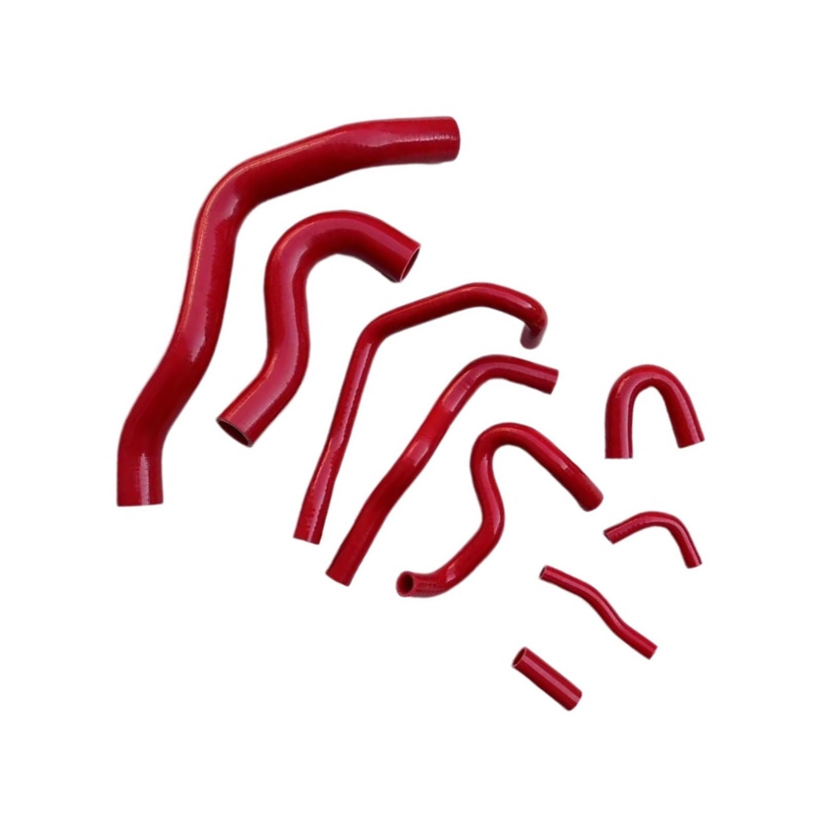 Rcuihgfb Red Radiator Bypass Hose Compatible With Kia For Sorento 2.5 For Turbo Diesel For Sohc Ci R522 2006 2007 2008 97312-3E160 Radiator Hose Heater Tube 25412-3E900 25411-3E000(Red)
