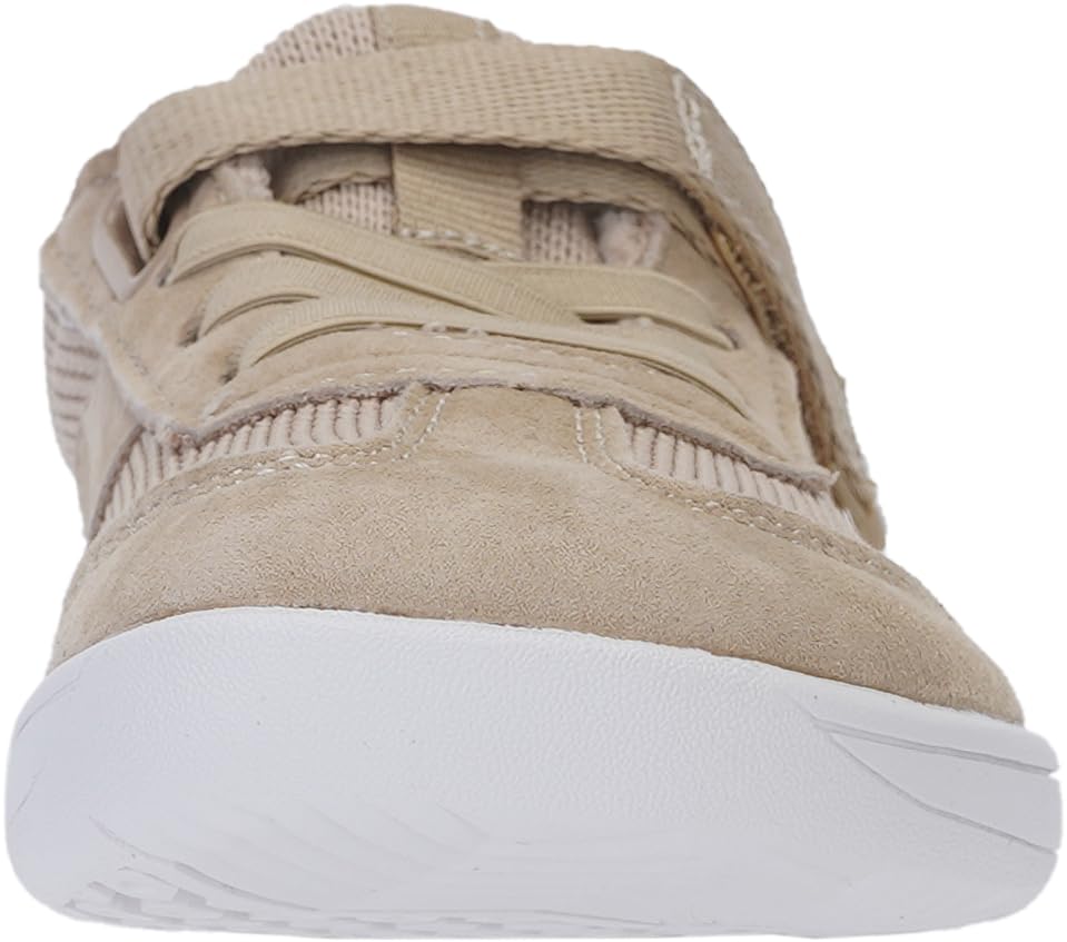 Joomra Toddler Wide Width Walking Shoes for Boys Girls Size 7W 7 Little Kids Barefoot Zero Drop Minimalist Casual School Adjustable Lightweight Sneakers Khaki 242