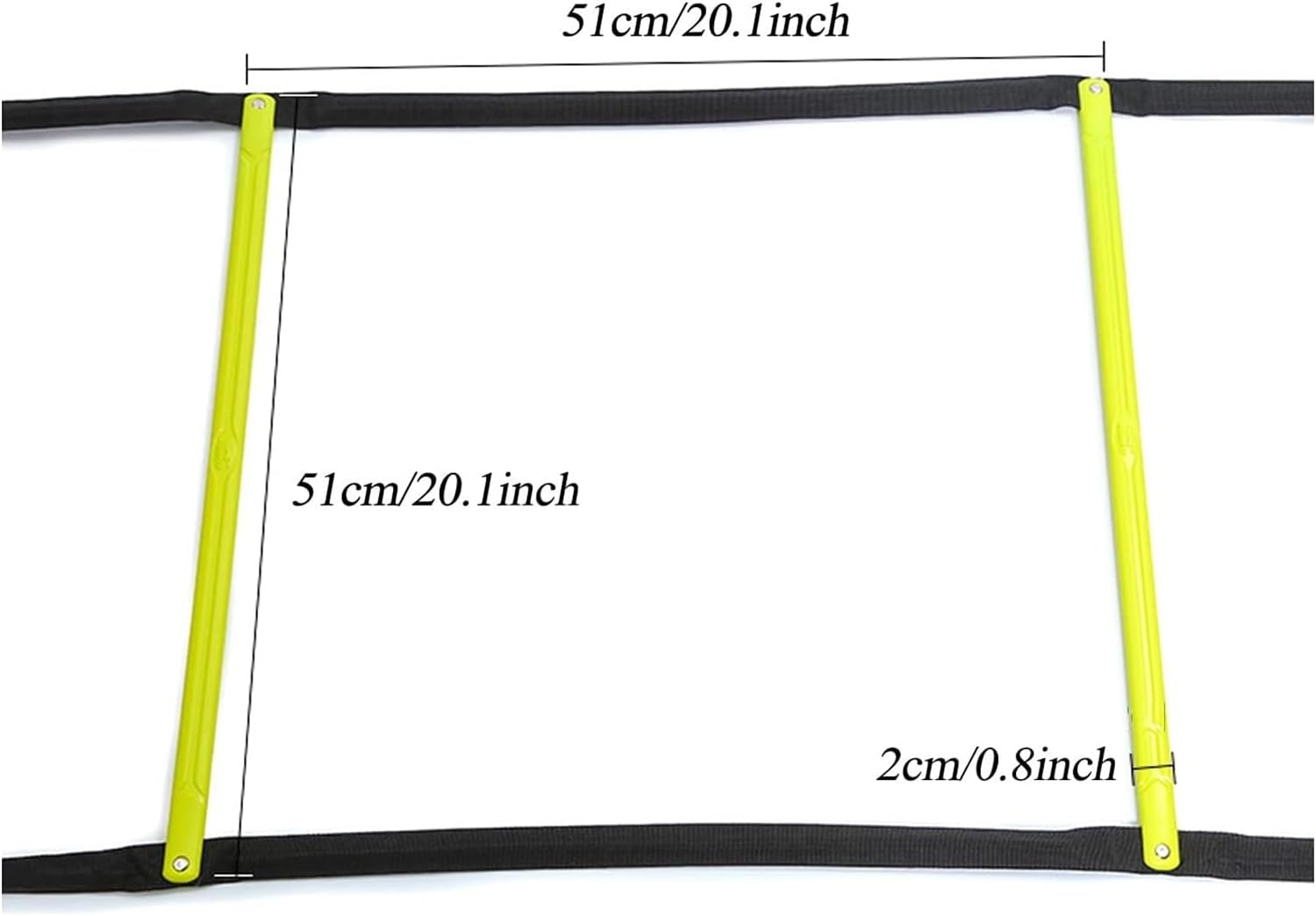 Agility Ladder Fixed Speed Training Ladder, Sports Fitness Training Set,with Bag,for Adults Football Training