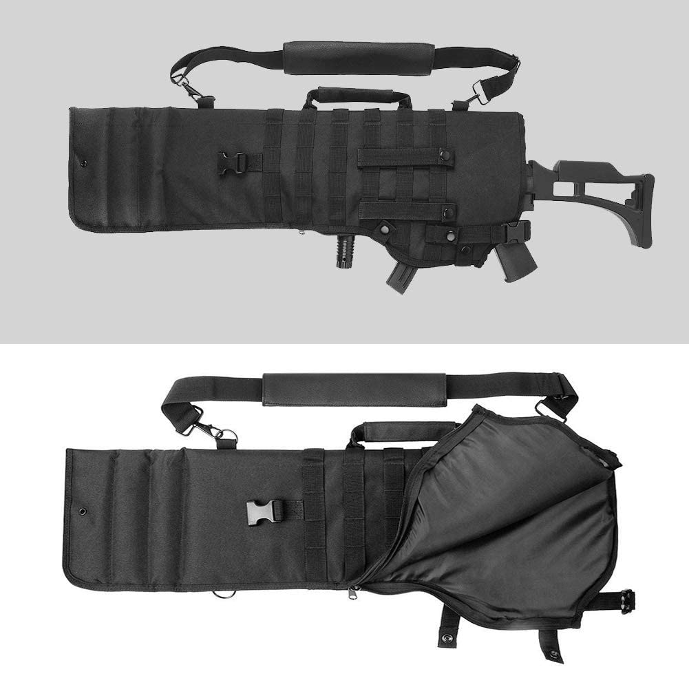 Plecak na karabin, wojskowy futerał do przechowywania karabinu, długi futerał na broń, torba na wędkę, plecak na pistolet, strzelbę, airsoft, akcesoria myśliwskie, czarny