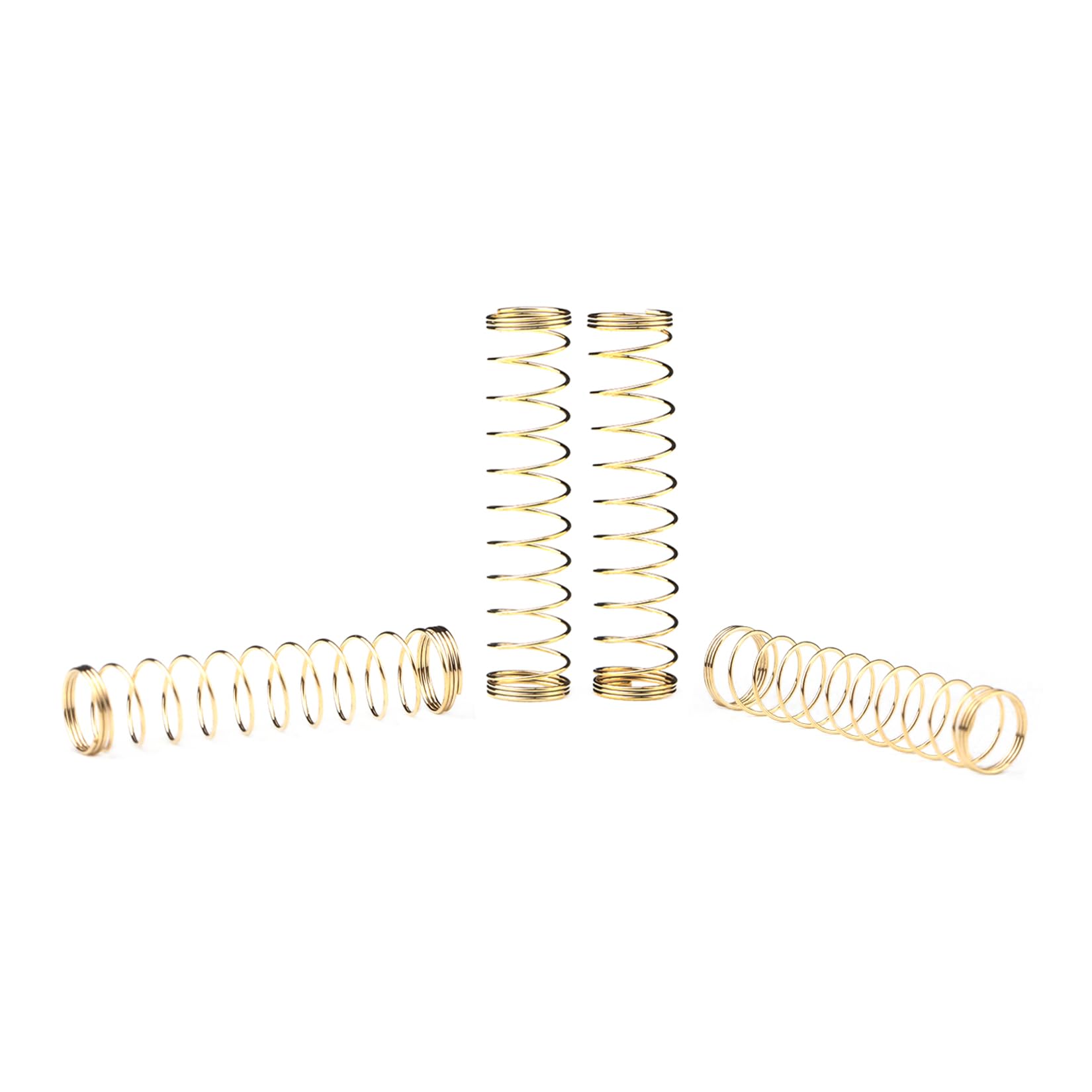 kakiwutj Single Stage Switches Springs 150g for MX Style Switches Replacement DIY Keyboard Switches 18mm Mechanical Keyboard Gold Plated Springs 110pcs/pack (18mm 150g Gold Plated)