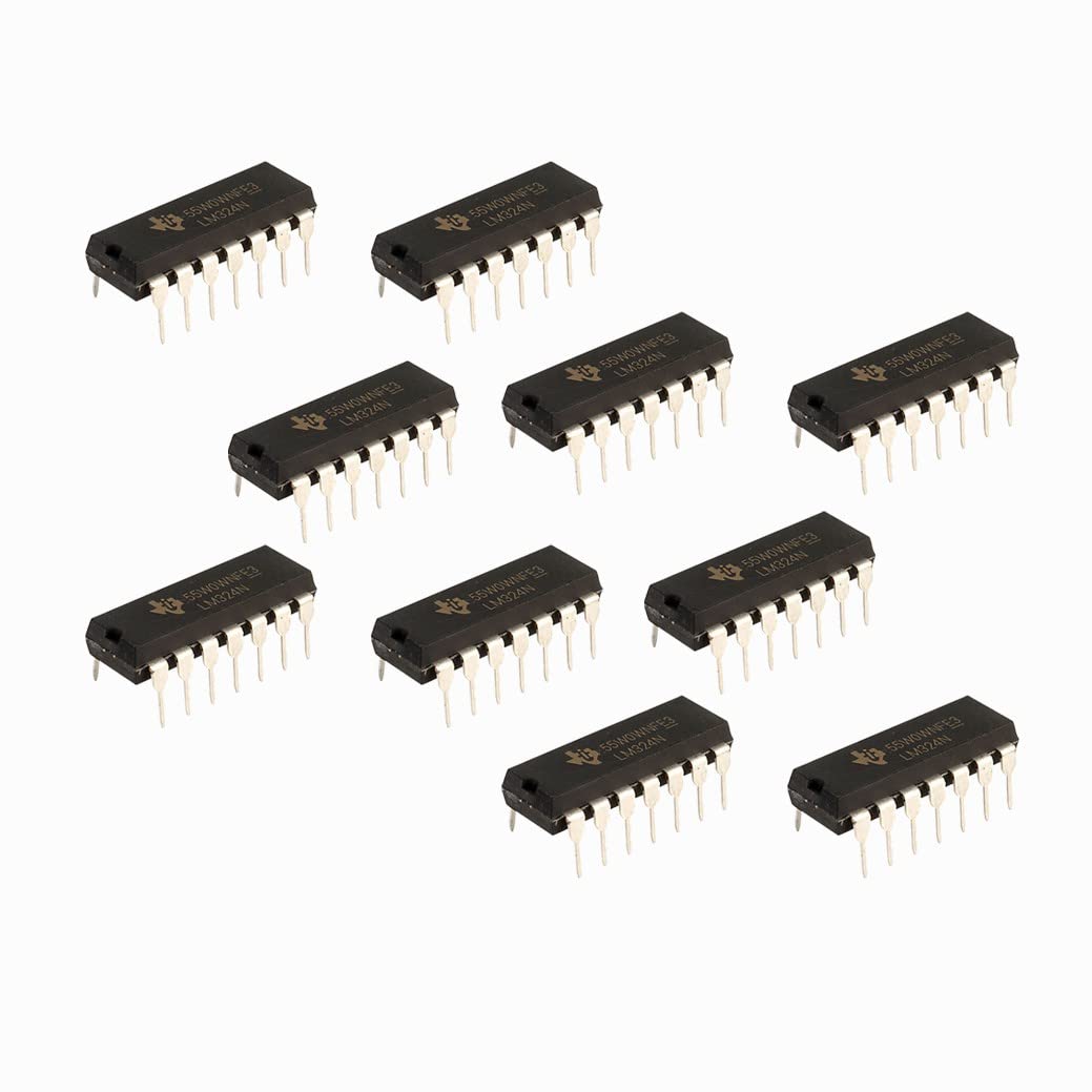 SG FLASH LM324 quad op-amp TI DIP14 orignal IC pack of 10 pcs Electronic Components Electronic Hobby Kit |